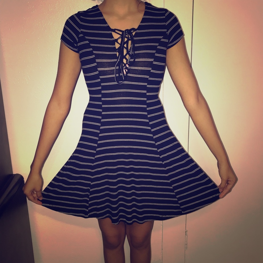 Striped dress!
